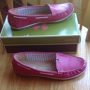 Naturalizer Pink Boat Shoe