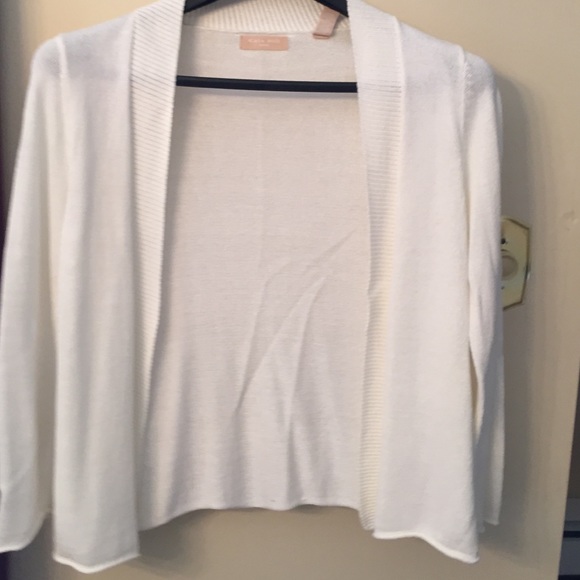 Lightweight linen and cotton sweater.