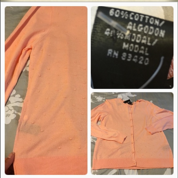 For Summer 🌸Peachy cardigan 🌸 - Picture 2 of 4