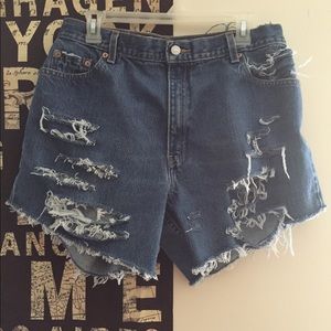Levi Denim Cuttoffs