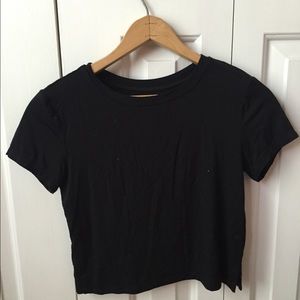 AE Black Crop Top NWOT