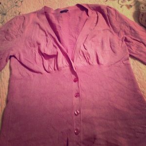 Pink Cardigan
