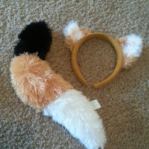 Fox ears and clip on tail!