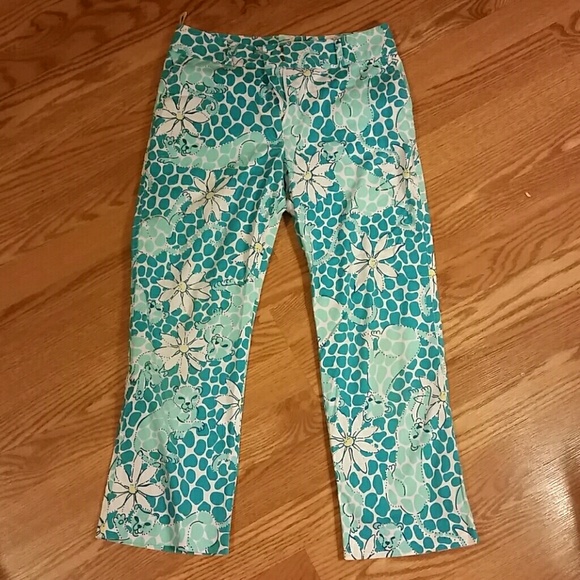 Lilly Pulitzer Printed Crop Pant