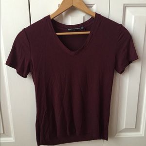 Authentic Brandy Melville Burgundy Top