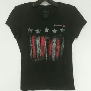 Reebok Crossfit flag t-shirt black