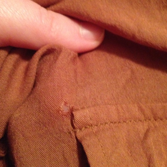 Rust colored blouse bought at Forever 21. - Picture 2 of 3