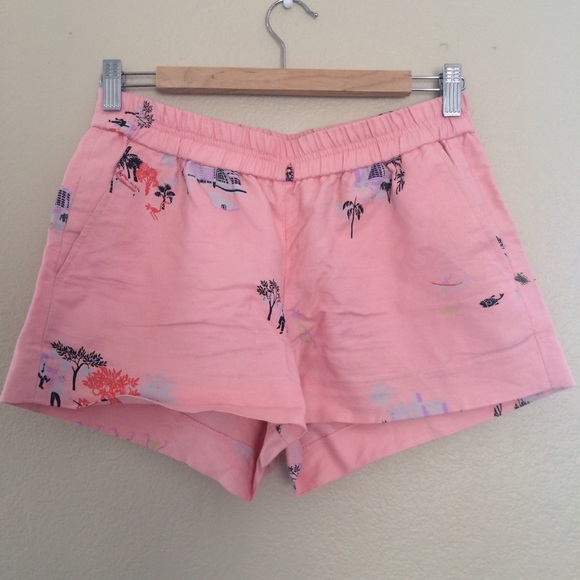 J.Crew Boardwalk Shorts in Panama Print