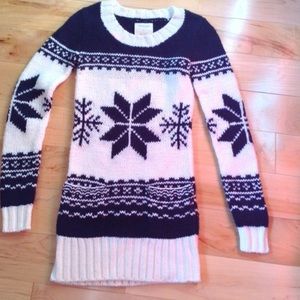 🌲 Winter snowflake sweater dress 🌲