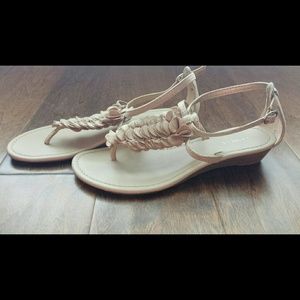 Express Tan/Blush Sandals