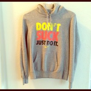 Classic grey Nike sweatshirt