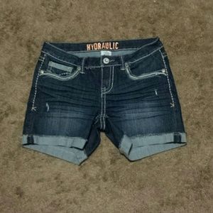 Jean shorts