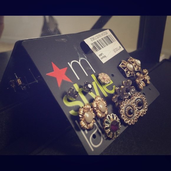 Bundle earrings from Macy's !!