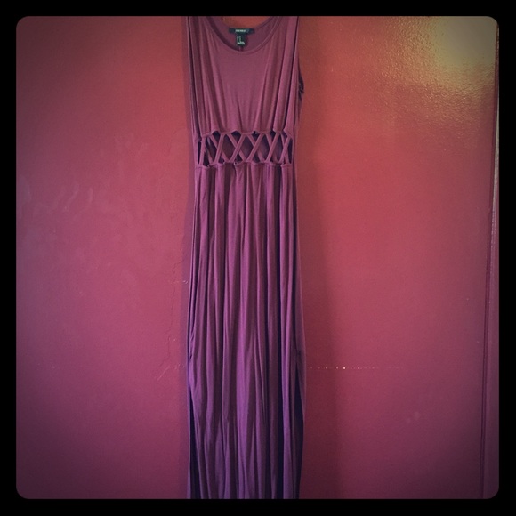 Burgundy Maxi Dress