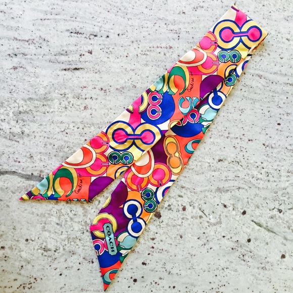 Coach Silk Scarf