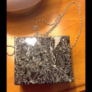 Black & White 'box' purse. ABSOLUTELY NO OFFERS.