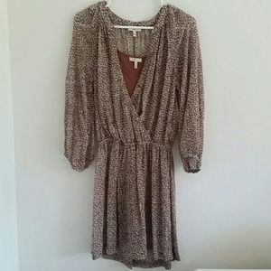 Joie Silk Printed Dress, Size M