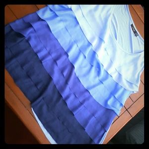 Apt. 9 Women's plus size blue tank top