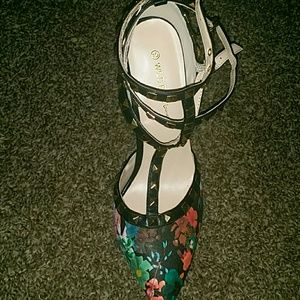 Wild Diva Studded Heels