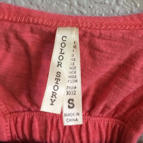 Pink Razor Back Tank Top - Picture 3 of 3