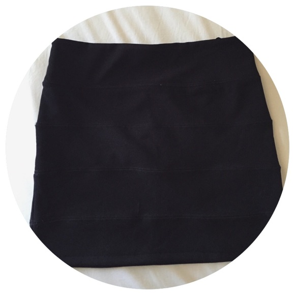 Black Tight Pencil Skirt
