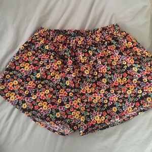 Floral shorts