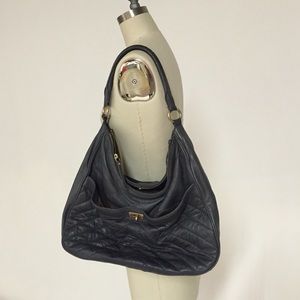 Dark grey handbag