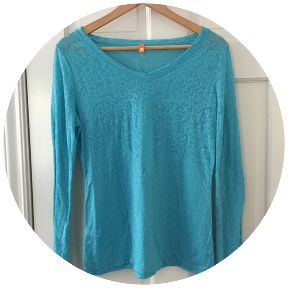 Luci Teal Long Sleeve