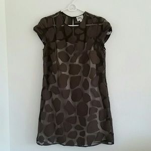 Milly Giraffe Voile Dress, Size 6 - SALE