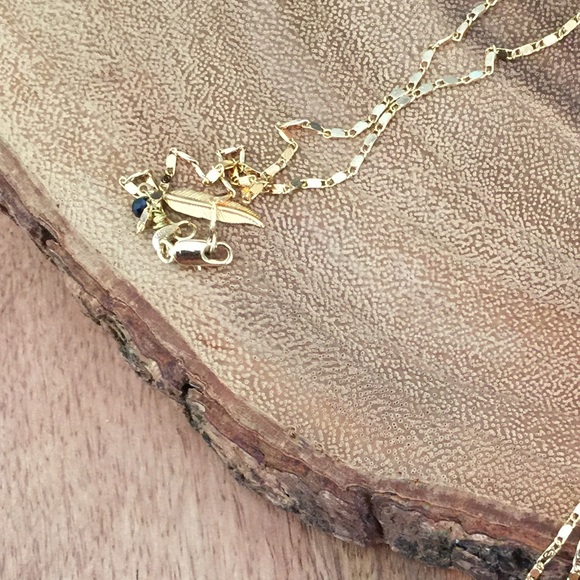 πbundled Gold Agate Druzy pendant necklace - Picture 4 of 4