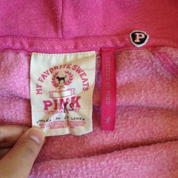 Vs pink sweater/zipper hoodie - Picture 4 of 4