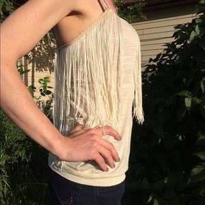 Silence and noise fringe top keeping for now