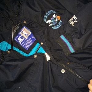 90s Starter hornets coat
