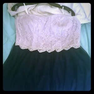 A Deb dress that was worn once.