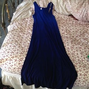 Old Navy blue ombré maxi dress