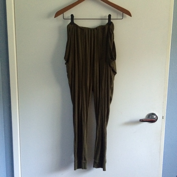 Flowy Army Green pants