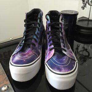 Vans Sk8 Hi Platform Galaxy Vans Sk8 Hi Platform Galaxy
