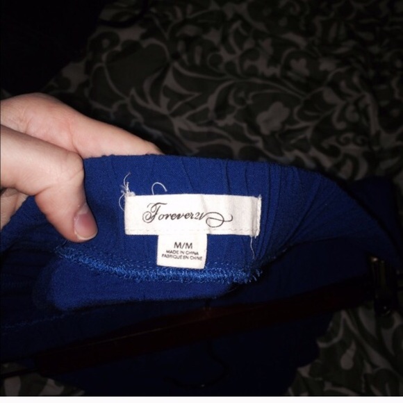 Blue forever 21 romper - Picture 2 of 3
