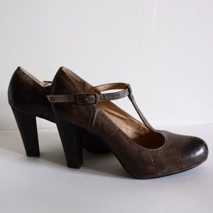 Frye Miranda T-Strap Heels