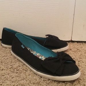Black Bow Keds (BNWOT)