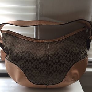 Classic coach purse with signature C's