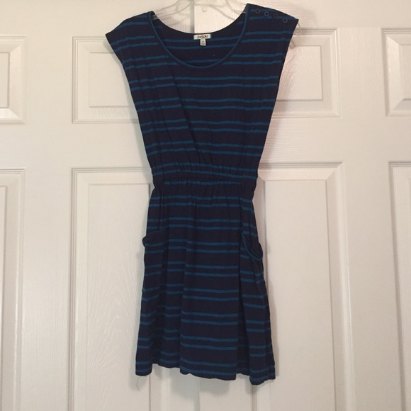 Striped day dress- Size S