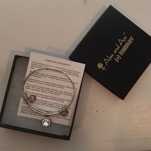 Silver birthstone Alex and Ani