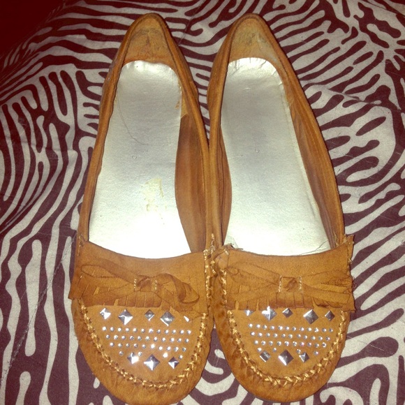 Moccasins with cute studs!