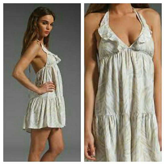 Indah Hazel Beach Open Back Dress halter Dress - Picture 2 of 4