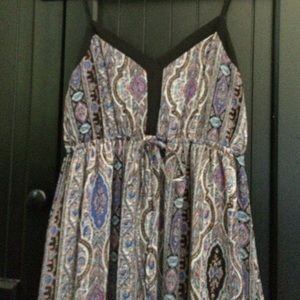 Tribal maxi dress