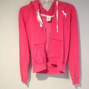 PINK zip-up jacket