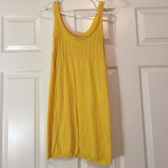 Forever 21 yellow sundress- S