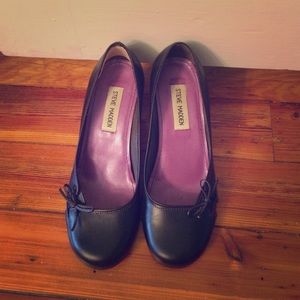 Steve Madden black heels