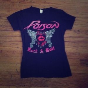 Poison concert tee